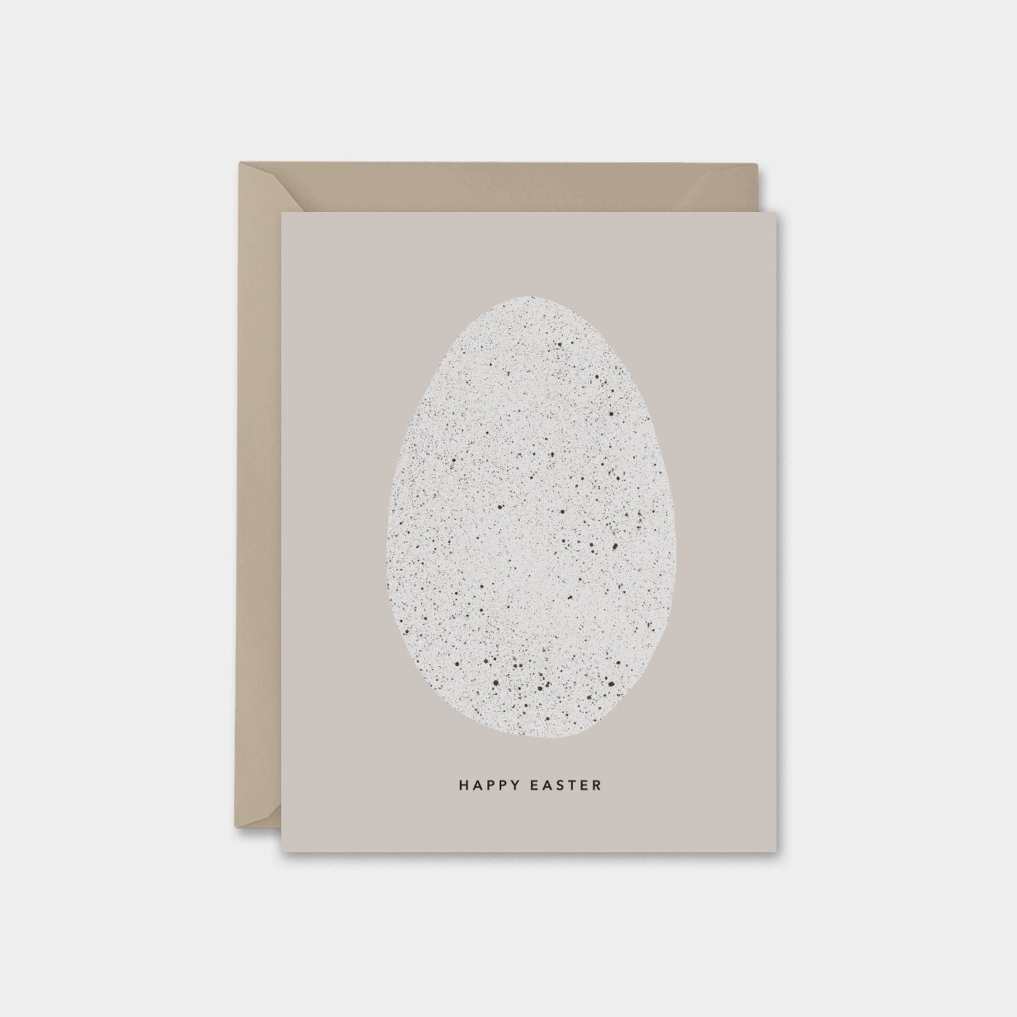 Easter Card, Speckled Egg Easter Card,