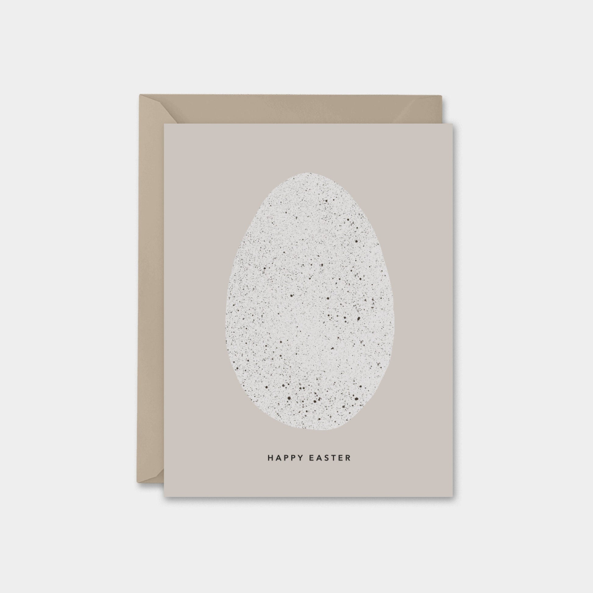 Easter Card, Speckled Egg Easter Card,