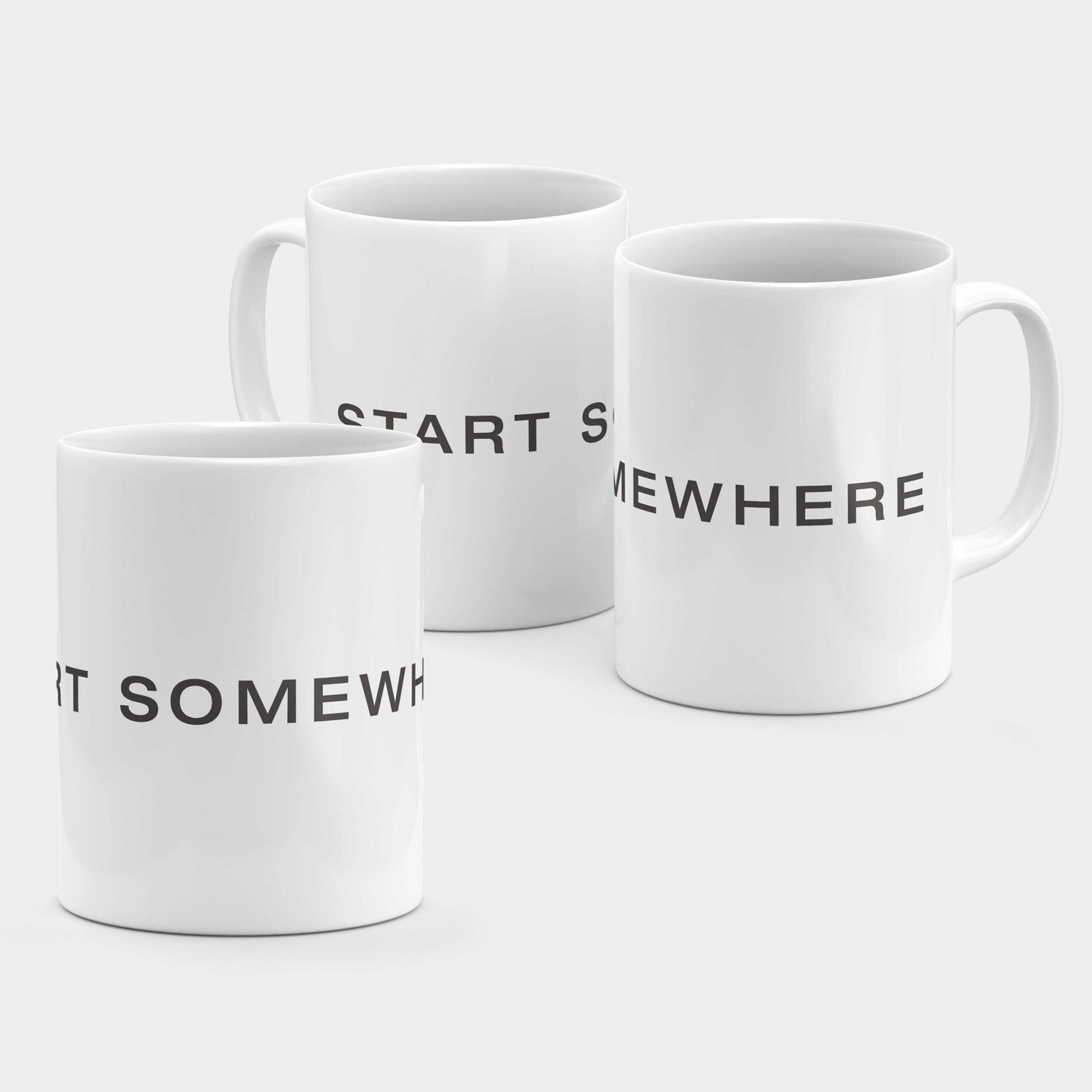 Start Somewhere 11oz Mug