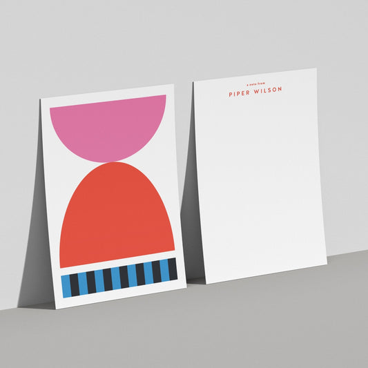 Jumbo Art Card, Oversized Postcard,  Extra Large Flat Cards, The Design Craft