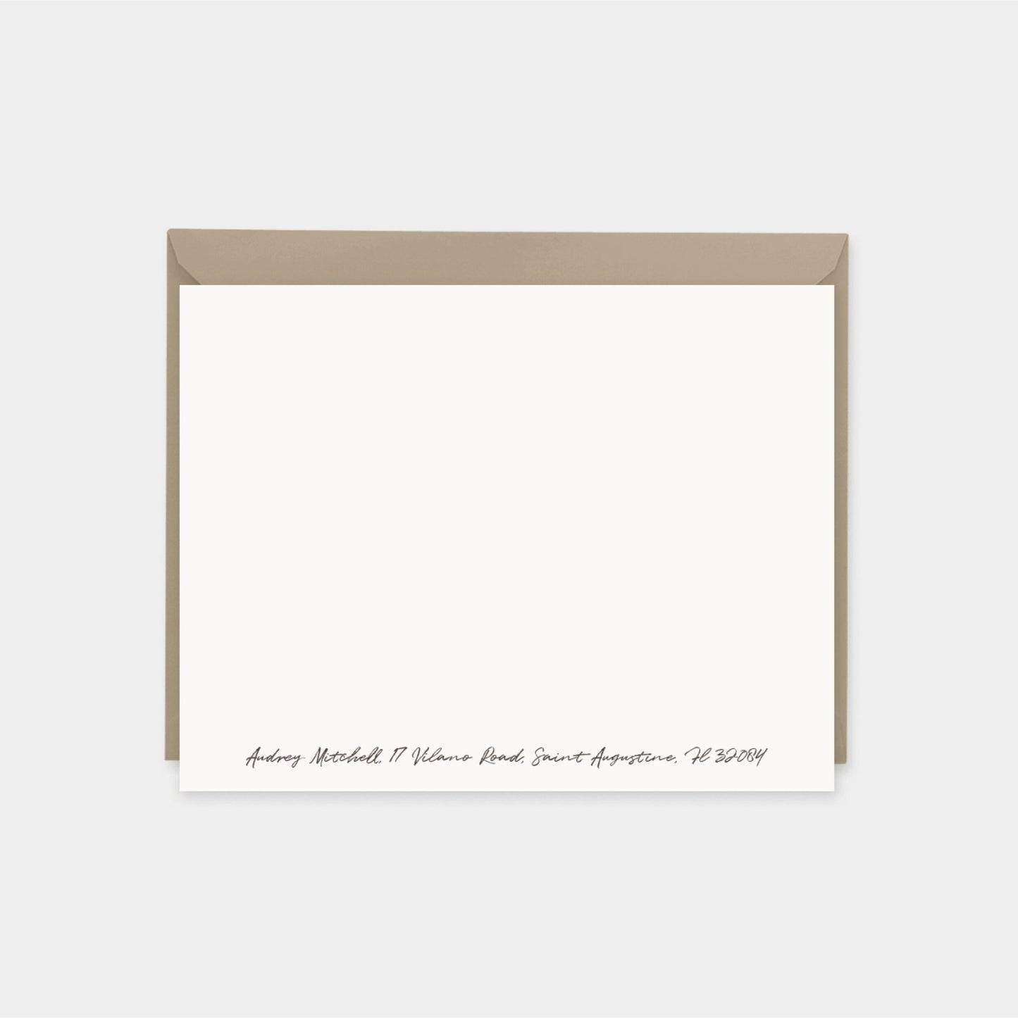Light Blue Speckled Texture Note Cards,