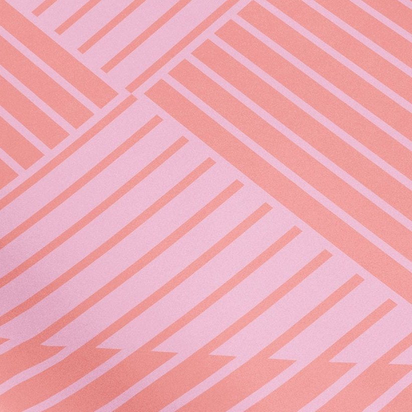Modern Striped Geo Gift Wrap The Design Craft