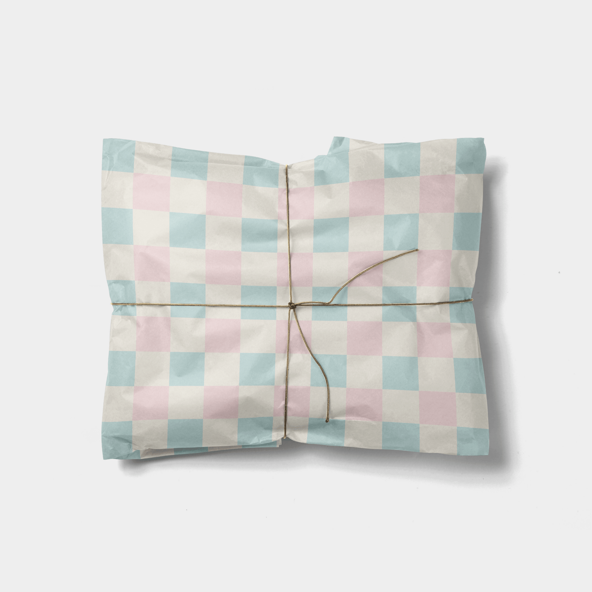 Pastel Checkerboard Gift Wrap II