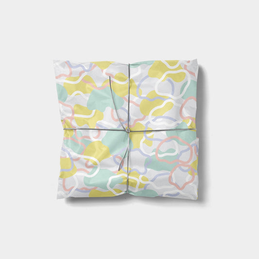 Pastel Pop Camo Gift Wrap The Design Craft