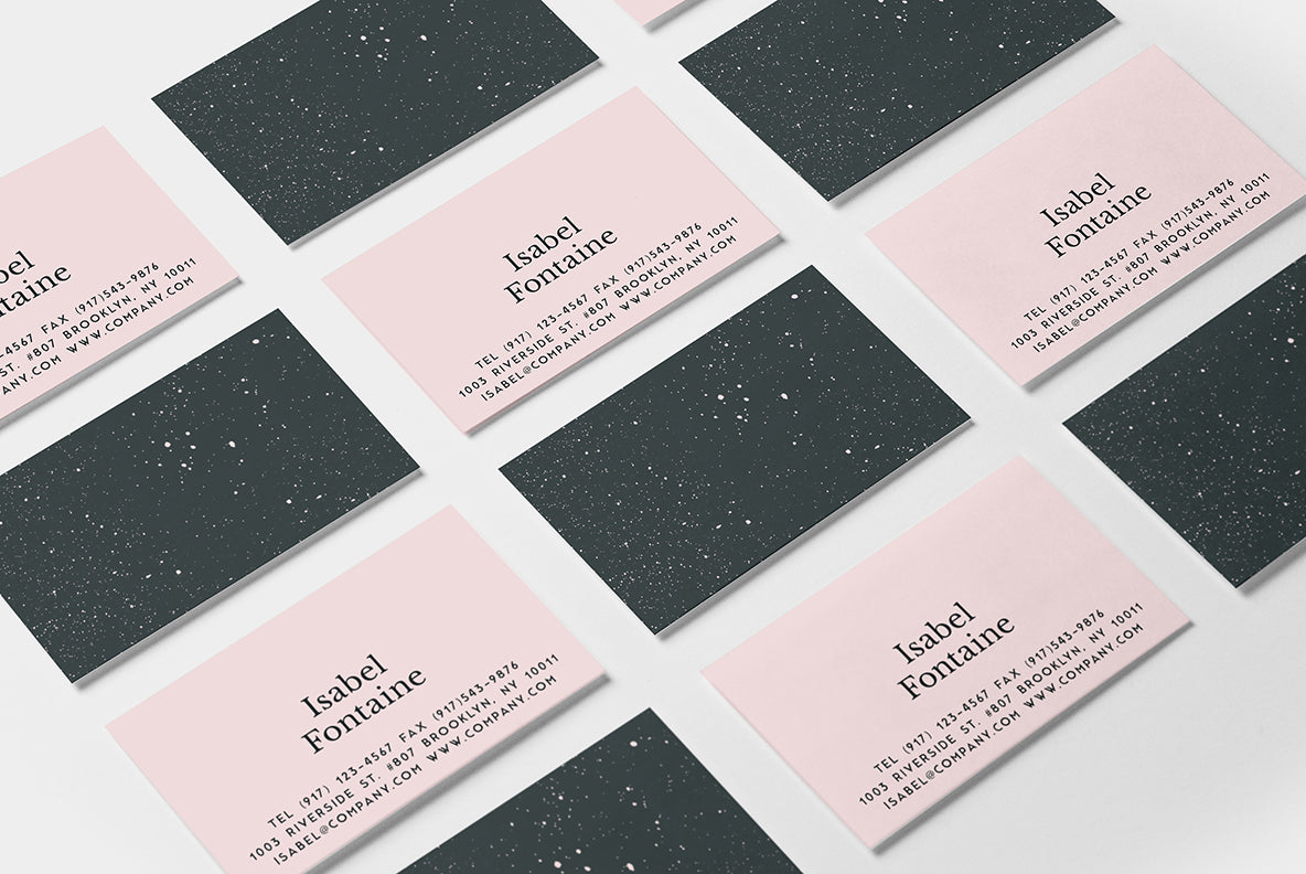 Speckle Business Card